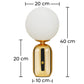 Lampe de table - Lampe de salon - Design globe - Party