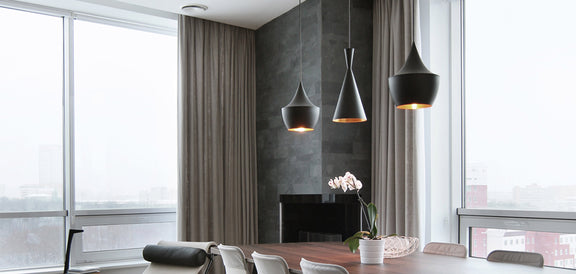 Pack of 3 Pendant Ceiling Lamps - Industrial Design - Extensive - gallery 10