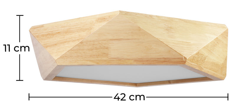 Ceiling Lamp - Scandinavian Design Flush Mount - Akira - gallery 6
