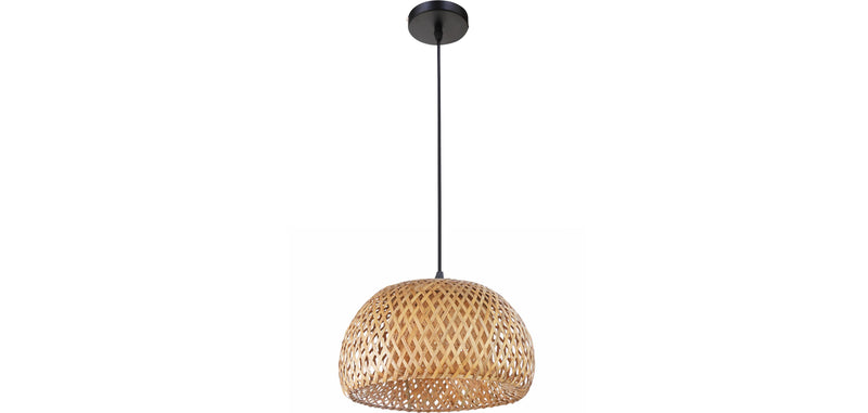 Lampe de plafond en bambou - Lampe suspendue de style Boho Bali - Talli