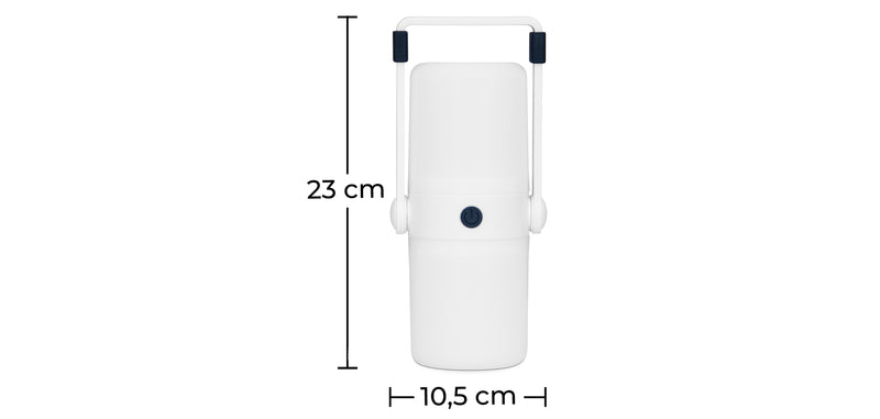 Lampada LED portatile ricaricabile tramite USB - Tubo