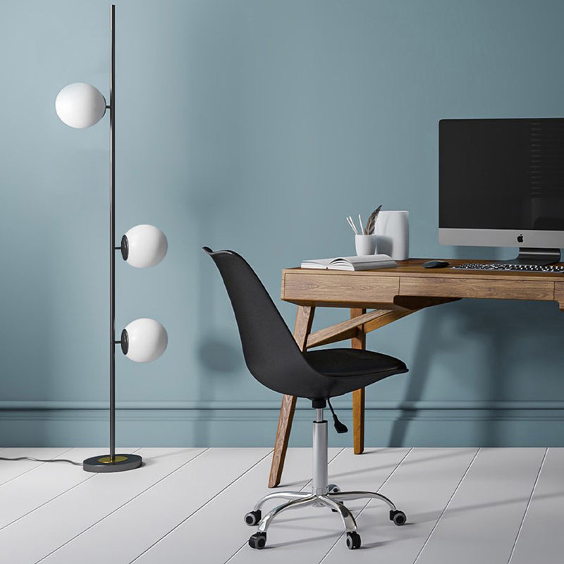 Globe Floor Lamp - Living Room Lamp - Elsie - gallery 1