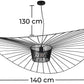 Vertical Hanging Lamp 140cm - Metal - gallery 9