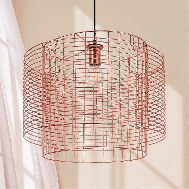 Retro Style Metal Pendant Lamp