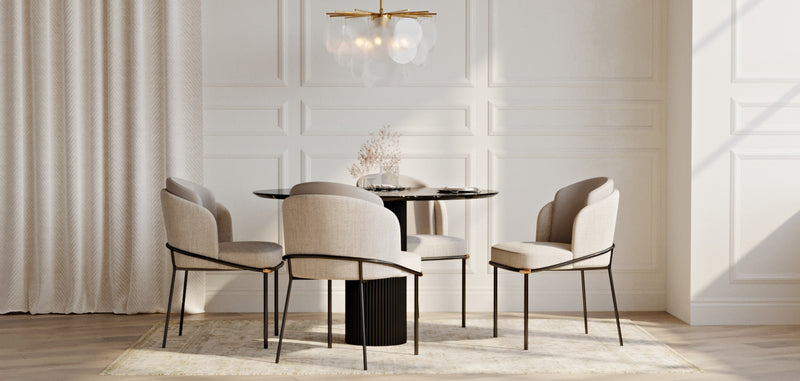 Lampe de plafond en nacre - Lampe suspendue à disques - Karl