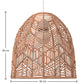 Rattan Ceiling Lamp - Boho Bali Design Pendant Lamp - Bu - gallery 11