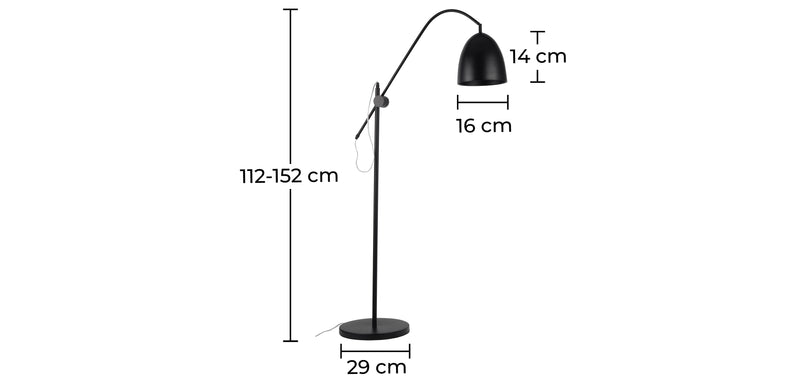 Floor lamp – minimalist style floor lamp – metal – Beeb - gallery 7