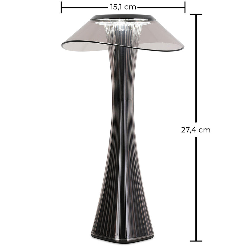 Table Lamp Rechargeable USB Touch LED – Dimmable, 3 Light Tones – Modern and Minimalist Design – Zafir