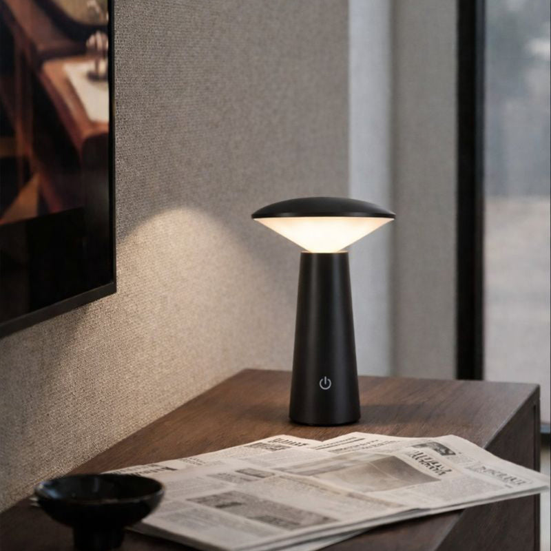 Candeeiro de mesa LED recarregável – Luz regulável – Ener