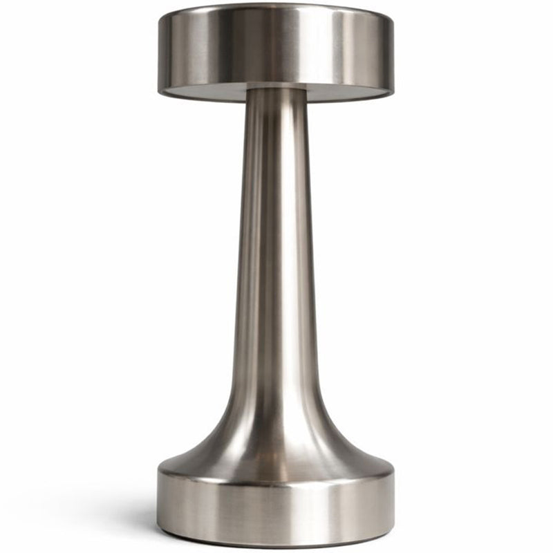 Candeeiro de mesa LED sem fios e recarregável - Controlo tátil - Design moderno em metal - Azura