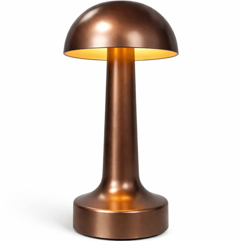 Lámpara de mesa LED recargable por USB - Diseño moderno - Luz cálida - Control táctil - Herey