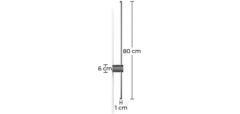 Wall Lamp - Metal Bar - LED 80cm - Hernel - gallery 9