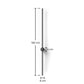 Wall Lamp - Metal Bar - LED 100cm - Hernel - gallery 12