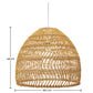 Rattan Ceiling Lamp - Boho Bali Design Pendant Lamp - 60cm - Hoa - gallery 10