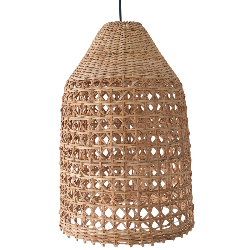 Candeeiro suspenso em rattan, estilo boho de Bali - Fai