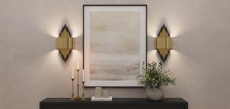 Applique Murale Dorée - Golden