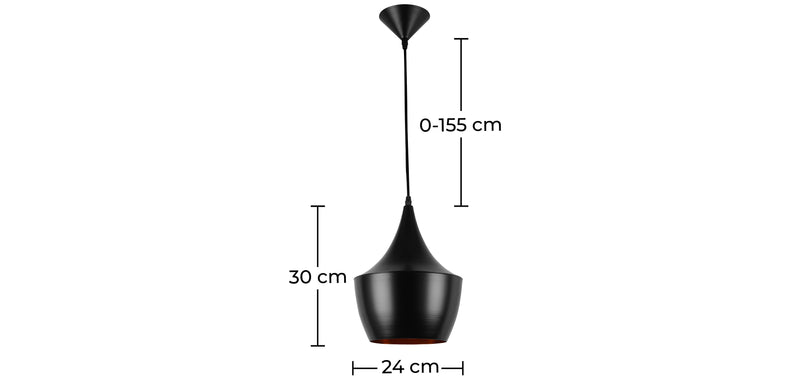 Tallow Beat Shade Pendant Lamp  - Aluminium - gallery 8