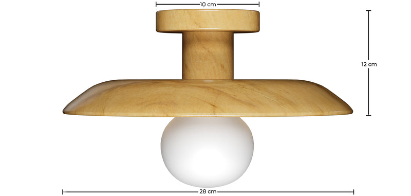 Ceiling Lamp - Wooden Wall Light - Richmon - gallery 7