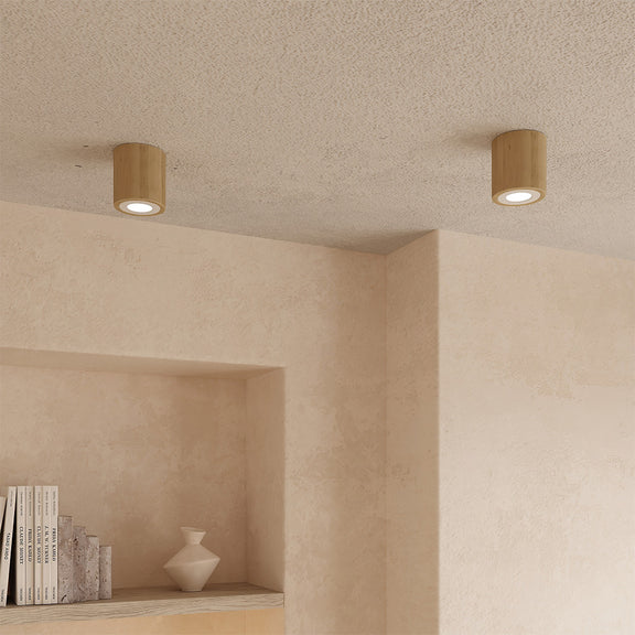 Wooden Ceiling Spotlight - Treva - gallery 2