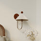 Wall Lamp Aged Gold - Vintage Wall Sconce - Rubi