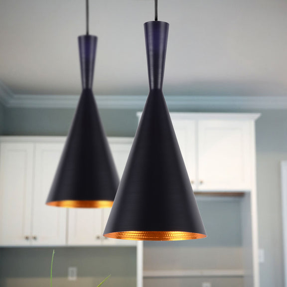 Elevated Shade Pendant Lamp  - Aluminium - gallery 4