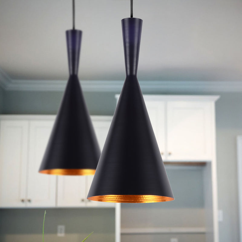 Elevated Shade Pendant Lamp  - Aluminium - gallery 4