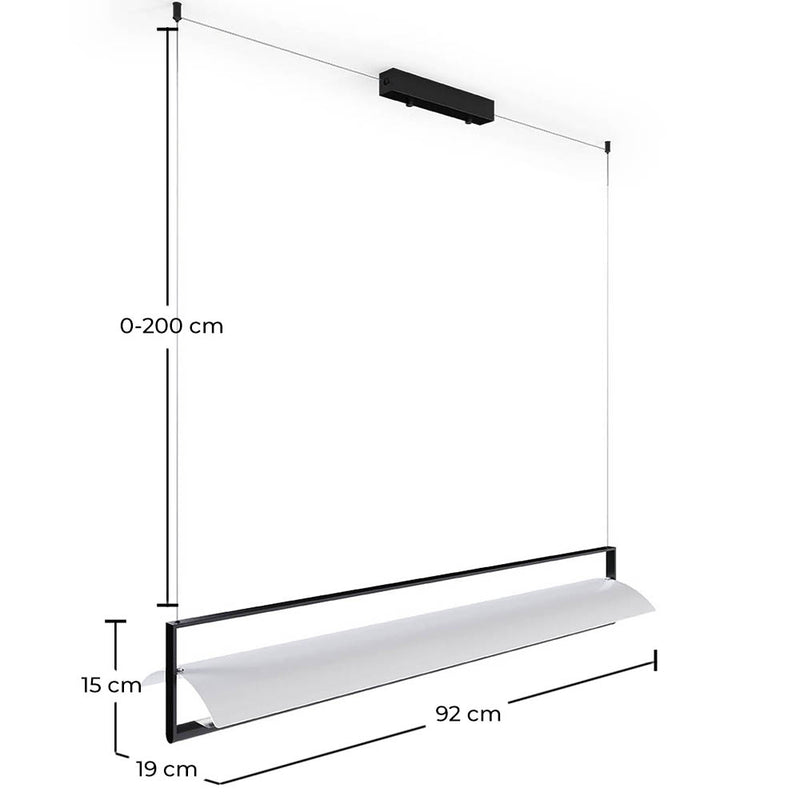 Pendant Lamp Horizontal LED Bar - Newa