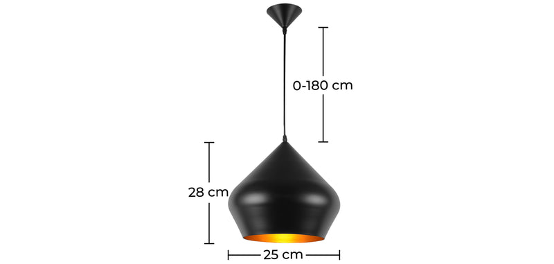 Lampada a sospensione Strong Shade - Alluminio