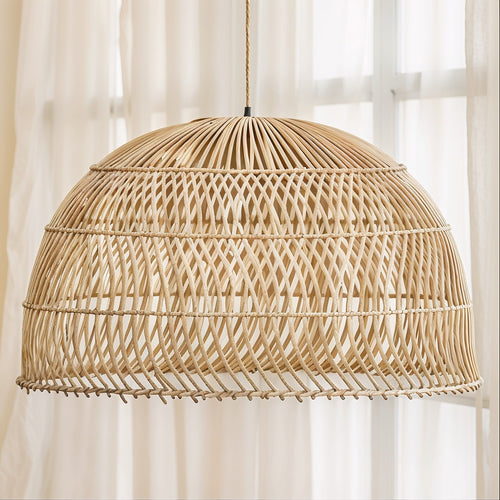 Rattan Pendant Lamp - Boho Bali - Capril