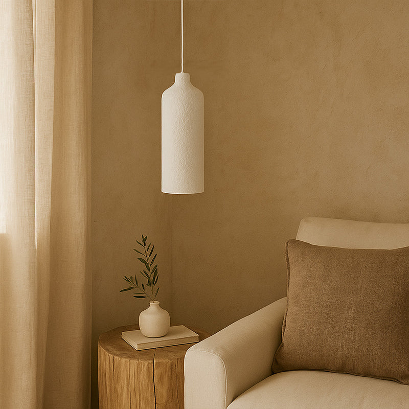 Pendant lamp - Minimalist design - Stone-effect finish - Sinur III