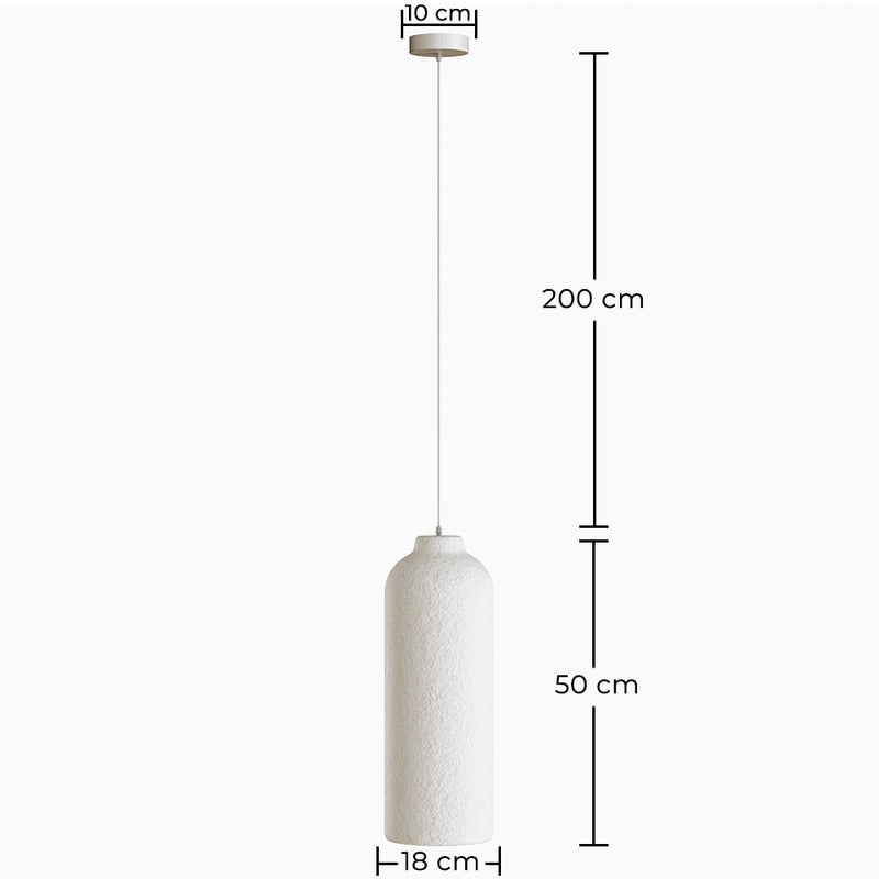 Pendant lamp - Minimalist design - Stone-effect finish - Sinur III