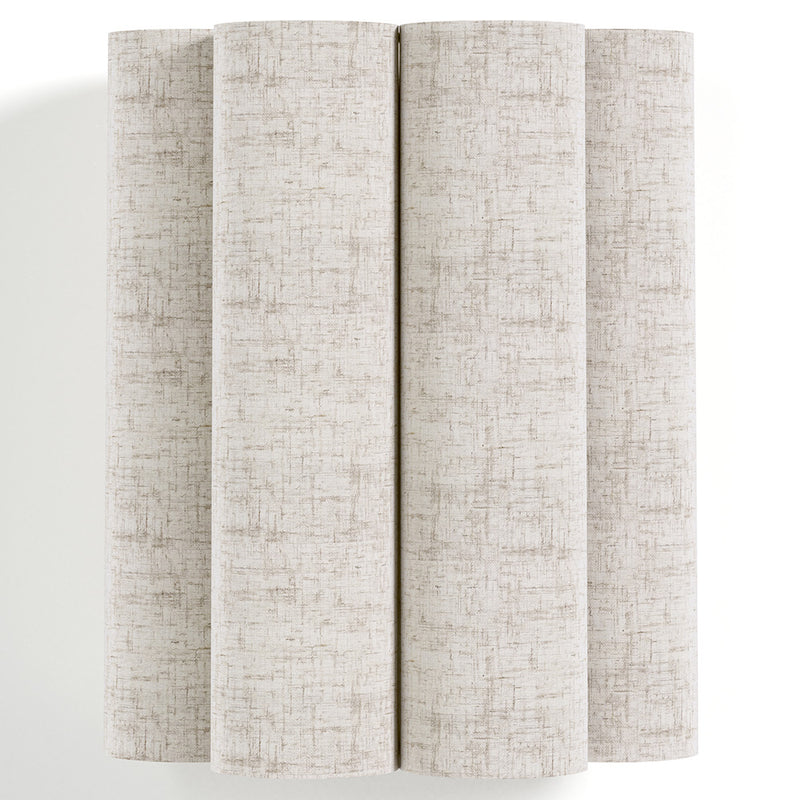 Wall Lamp with Fabric Shade and Aged Gold Structure - Treya
