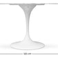Dining Table Round - 120cm - Marble - Tulip - gallery 6
