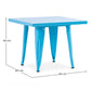 Square Children's Table - Industrial - Metal - 60cm - Stylix - gallery 3