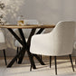 Round Dining Table - Industrial - Wood and Metal - Bayron - gallery 1