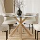 Round Dining Table - 120CM - Glass  - Tauwa - gallery 4