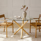 Round Dining Table - Scandinavian Design - 4/5 Diners - Tesfa - gallery 2