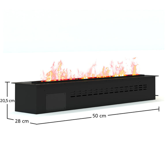 Decorative Electric Fireplace with Water Vapor Flame - 50CM - gallery 8