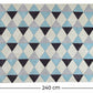 Tapete de Design losangos - Lã - Wally
