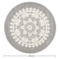 Round Design Rug - Wool - Romanty