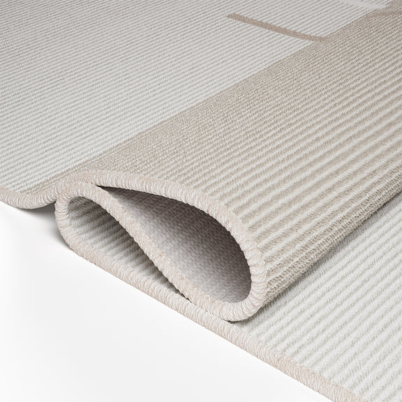 Rug Large Contemporary Modern Design - Beige (290x200 cm) - Fune - gallery 3