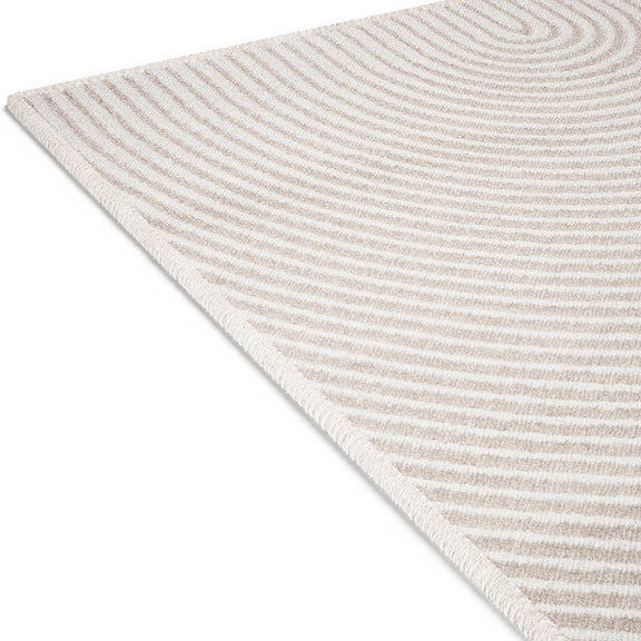 Rug Large Contemporary Modern Design - Beige (290x200 cm) - Ryng - gallery 3