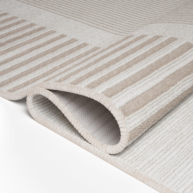 Rug Large Contemporary Modern Design - Beige (290x200 cm) - Rya - gallery 3