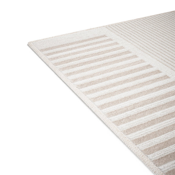 Rug Large Contemporary Modern Design - Beige (290x200 cm) - Rya - gallery 4