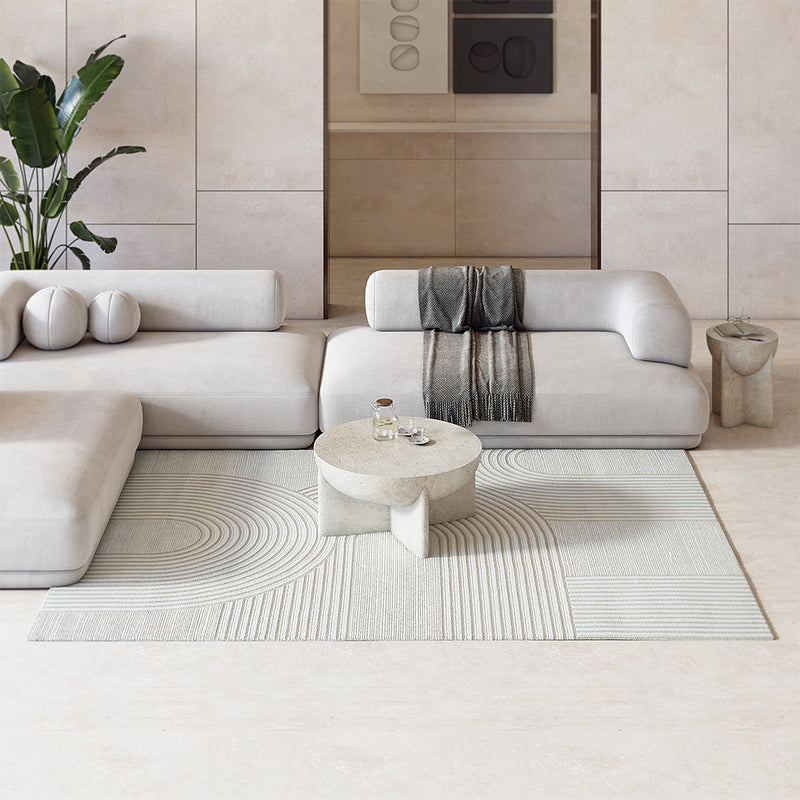 Rug Large Contemporary Modern Design - Beige (290x200 cm) - Grut - gallery 2