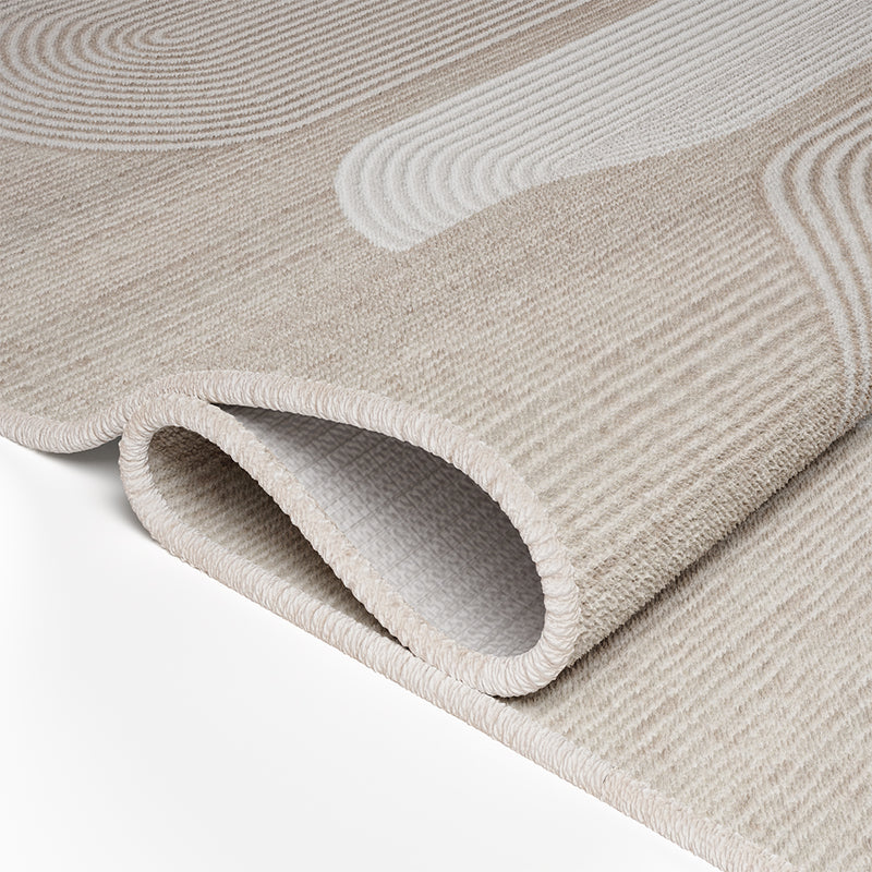 Rug Large Contemporary Modern Design - Beige (290x200 cm) - Qyar - gallery 4