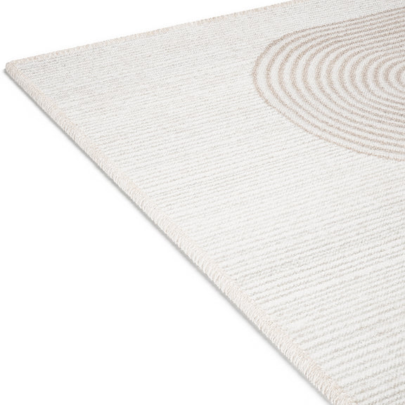 Rug Large Contemporary Modern Design - Beige (290x200 cm) - Qyar - gallery 3