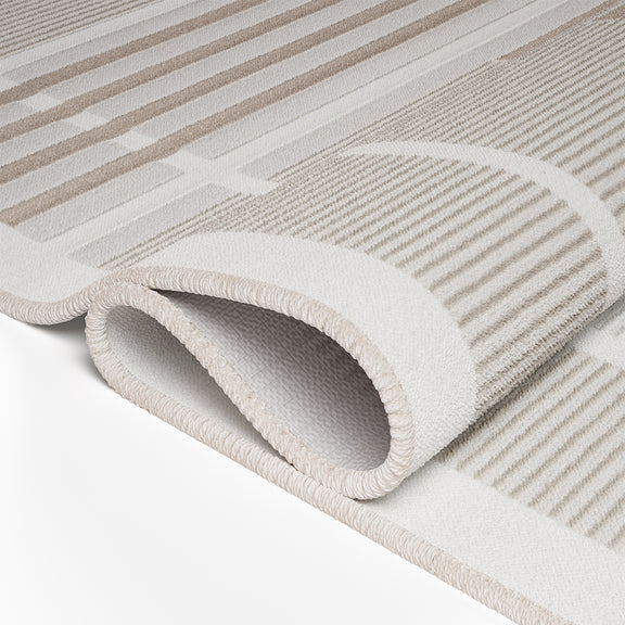 Rug Large Contemporary Modern Design - Beige (290x200 cm) - Verla - gallery 4