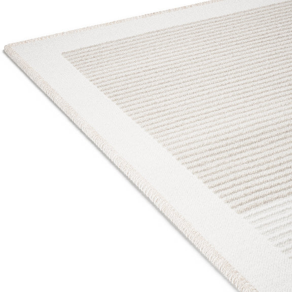 Rug Large Contemporary Modern Design - Beige (290x200 cm) - Verla - gallery 3