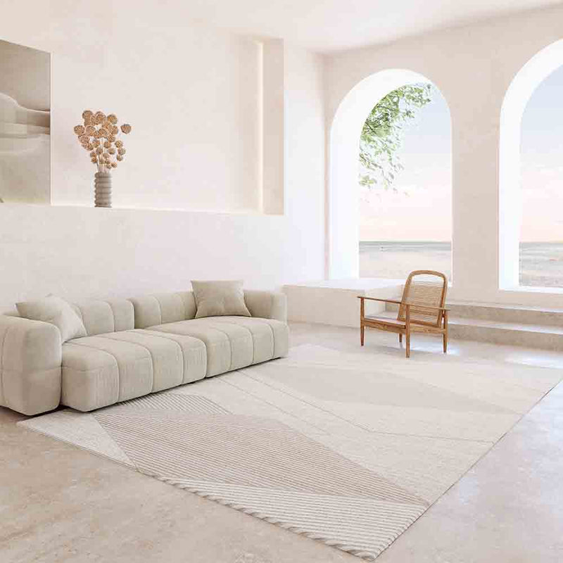 Rug Large Contemporary Modern Design - Beige (290x200 cm) - Utana - gallery 2